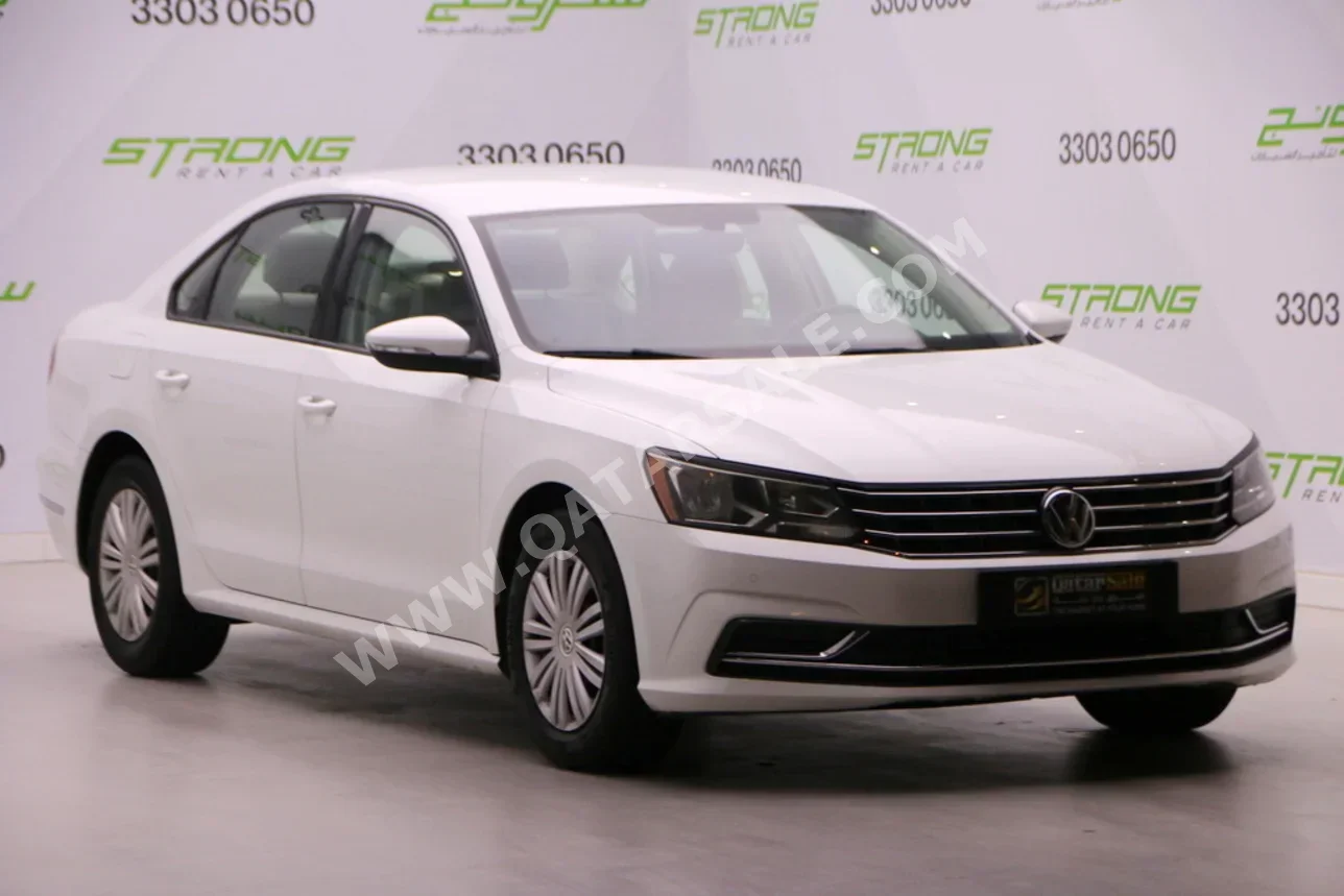 Volkswagen  Passat  2018  Automatic  95,000 Km  5 Cylinder  Front Wheel Drive (FWD)  Sedan  White