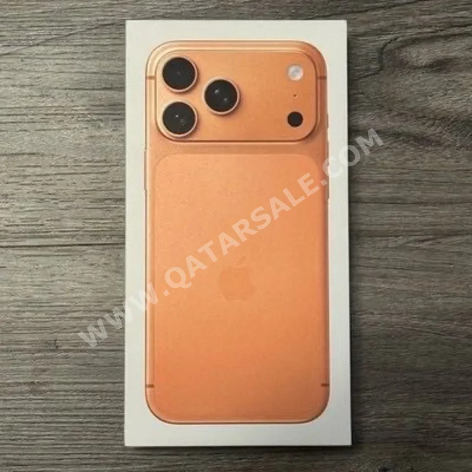هواتف نقالة ابل  - ايفون 17  - برو  - برتقالي  - 1 تيرابايت