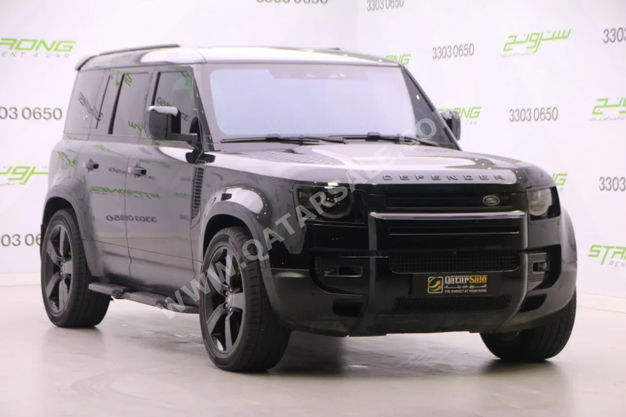 Land Rover  Defender  110 HSE  2022  Automatic  88,000 Km  6 Cylinder  Four Wheel Drive (4WD)  SUV  Black  With Warranty