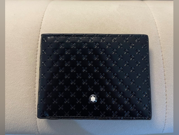 محفظة مونت بلانك  أسود