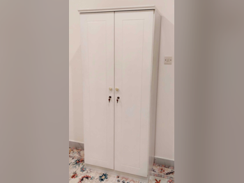 خزائن ودواليب الملابس والزينة - دوحة فيرنيتشر  - خزائن  - أبيض