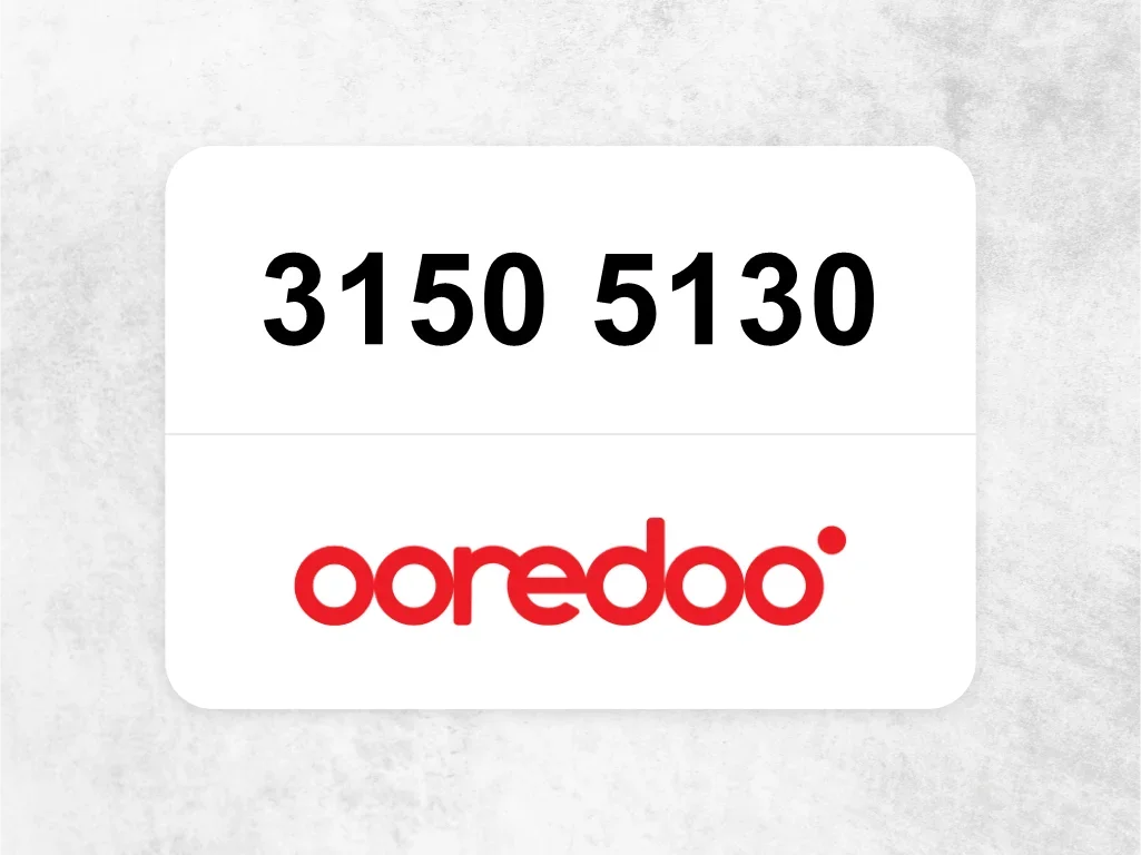 Ooredoo Mobile Phone  3150 5130