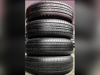 العجلات والجنوط (الرنقات) دنلوب صنع في اليابان \  شتوي  تشمل الرنق  116 ميليمتر  18"