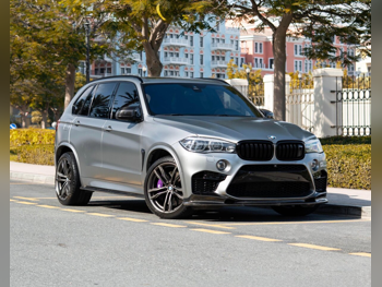 BMW  X-Series  X5 M Competition  2018  Automatic  100,000 Km  8 Cylinder  Four Wheel Drive (4WD)  SUV  Silver  With Warranty