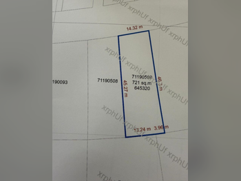 Lands For Sale  in Umm Salal  - Al Kharaitiyat  -Area Size 721 Square Meter