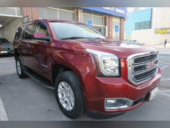 جي ام سي  يوكون  2017  اوتوماتيك  144,000 كم  8 سلندر  دفع رباعي  اس يو في  عنابي