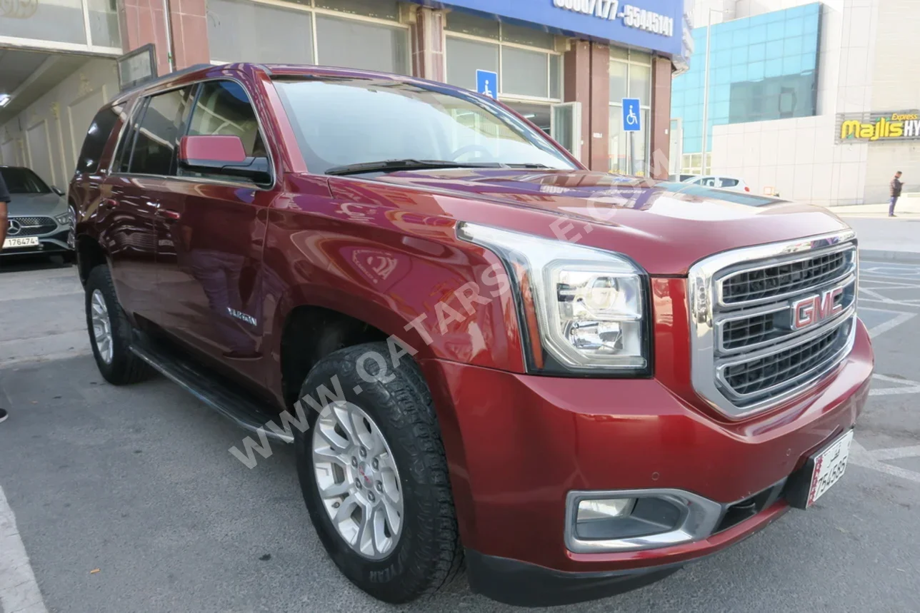 GMC  Yukon  2017  Automatic  144,000 Km  8 Cylinder  Four Wheel Drive (4WD)  SUV  Maroon
