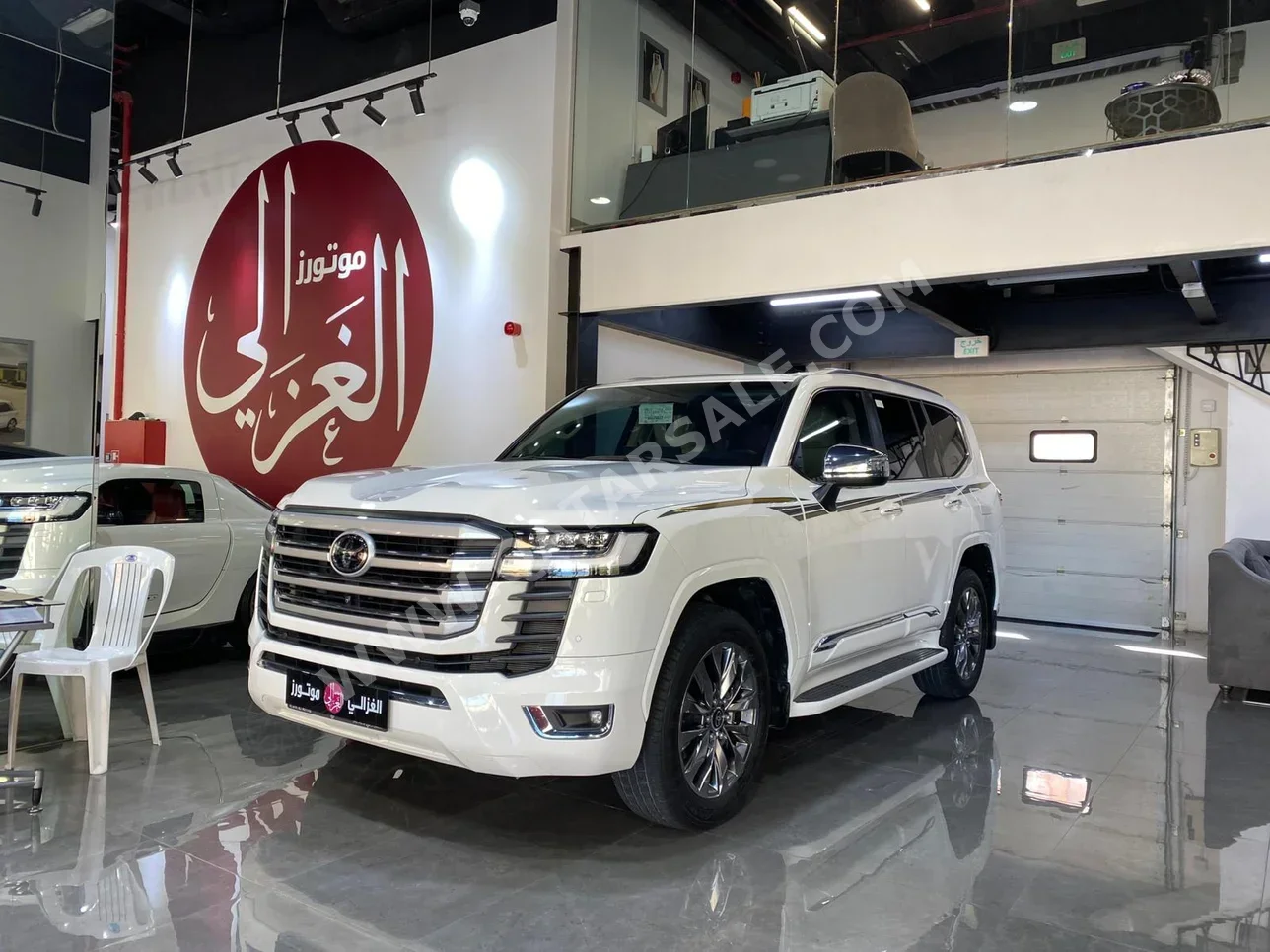 تويوتا  لاند كروزر  في اكس ار توين توربو  2024  اوتوماتيك  58,000 كم  6 سلندر  دفع رباعي  اس يو في  أبيض  تحت الضمان