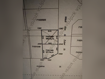 Lands For Sale  in Umm Salal  - Umm Salal Ali  -Area Size 598 Square Meter