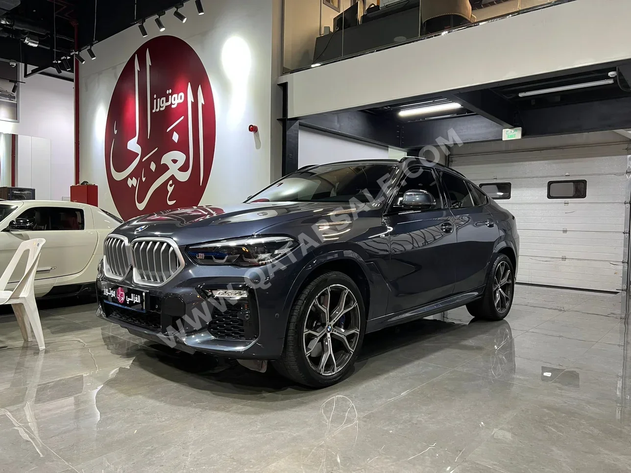 BMW  X-Series  X6  2020  Automatic  76,000 Km  6 Cylinder  Four Wheel Drive (4WD)  SUV  Gray