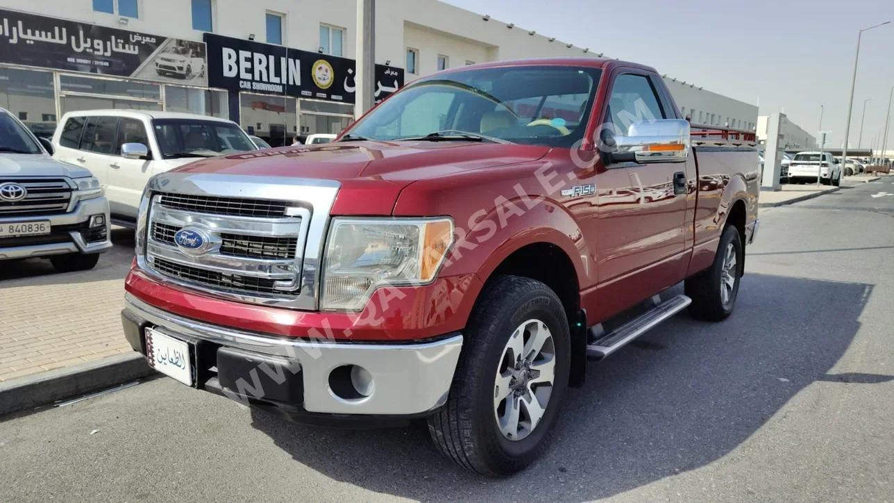 فورد  أف  150  2014  اوتوماتيك  244,000 كم  8 سلندر  دفع رباعي  بيكب  أحمر