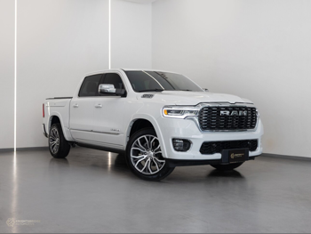 Dodge  Ram  Tungsten  2025  Automatic  8,000 Km  6 Cylinder  Four Wheel Drive (4WD)  Pick Up  White  With Warranty
