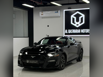 Ford  Mustang  2020  Automatic  25,000 Km  6 Cylinder  Rear Wheel Drive (RWD)  Coupe / Sport  Black