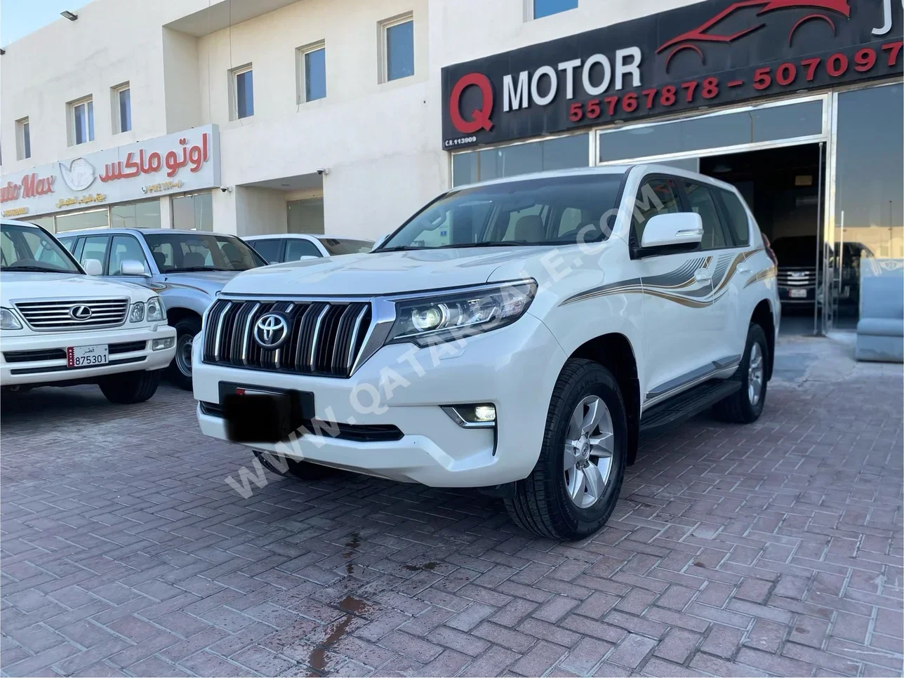 Toyota  Prado  TXL  2020  Automatic  156,000 Km  6 Cylinder  Four Wheel Drive (4WD)  SUV  White