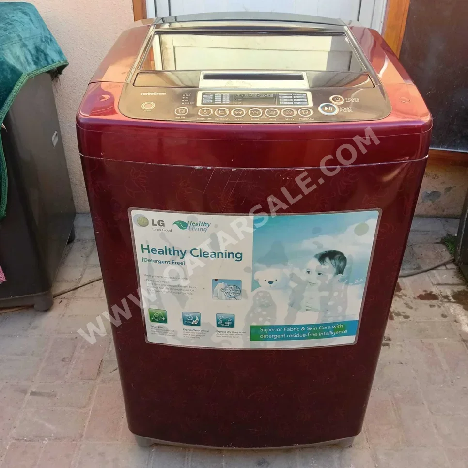 Washing Machines & All in ones LG /  Top Load Washer  Red