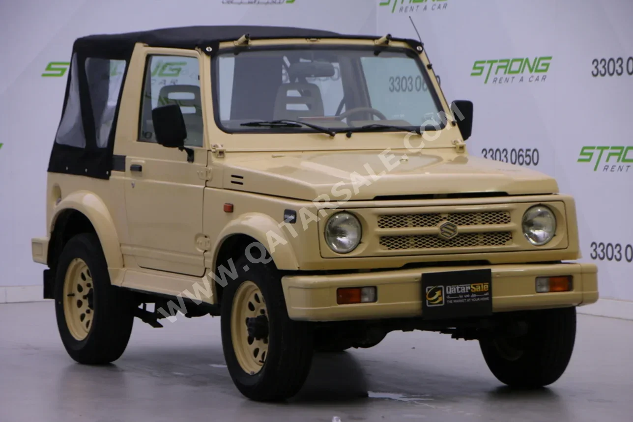 سوزوكي  جمني  1996  اوتوماتيك  15,000 كم  4 سلندر  دفع رباعي  اس يو في  بيج