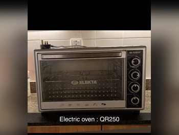 Oven  - Electric  - Black Stainless