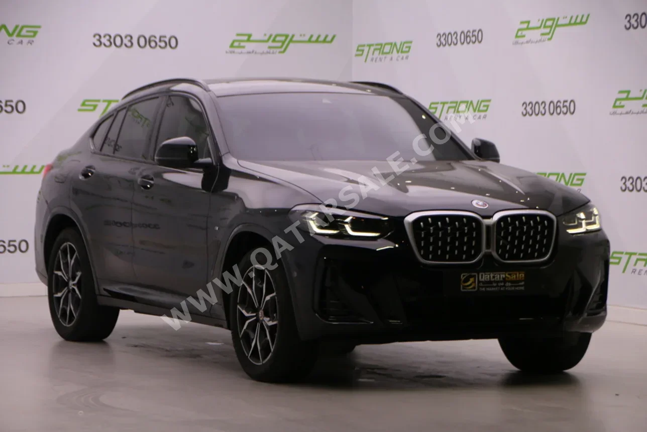 BMW  X-Series  X4  2023  Automatic  41,000 Km  4 Cylinder  Four Wheel Drive (4WD)  SUV  Black  With Warranty