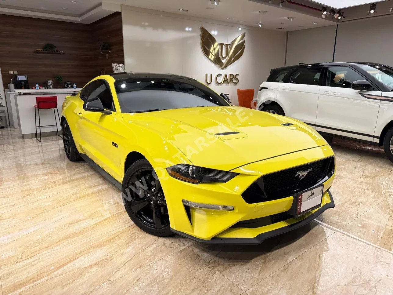 Ford  Mustang  GT  2021  Automatic  88,000 Km  8 Cylinder  Rear Wheel Drive (RWD)  Coupe / Sport  Yellow