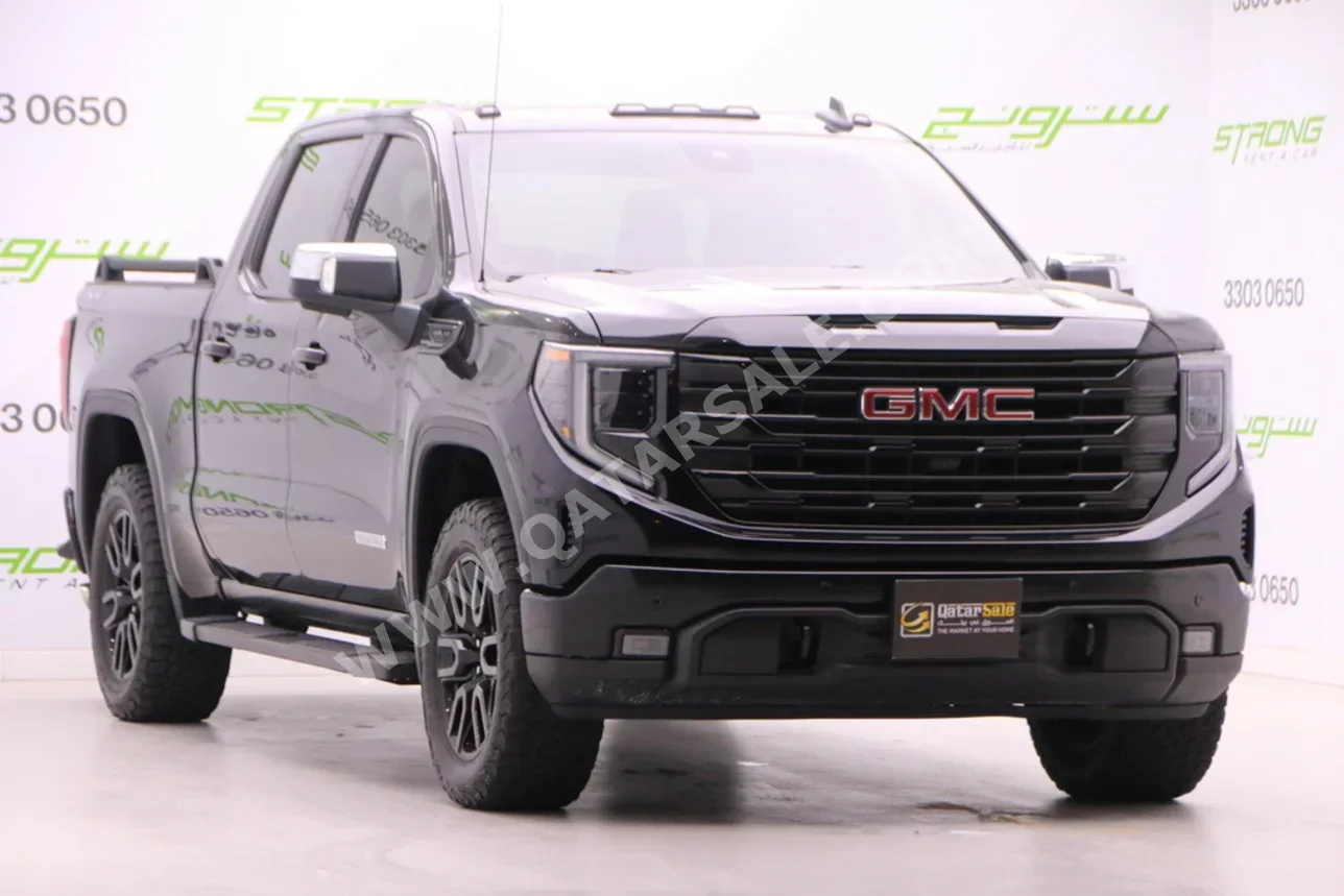 جي ام سي  سييرا  اليفيشن  2024  اوتوماتيك  31,000 كم  8 سلندر  دفع رباعي  بيكب  أسود  تحت الضمان