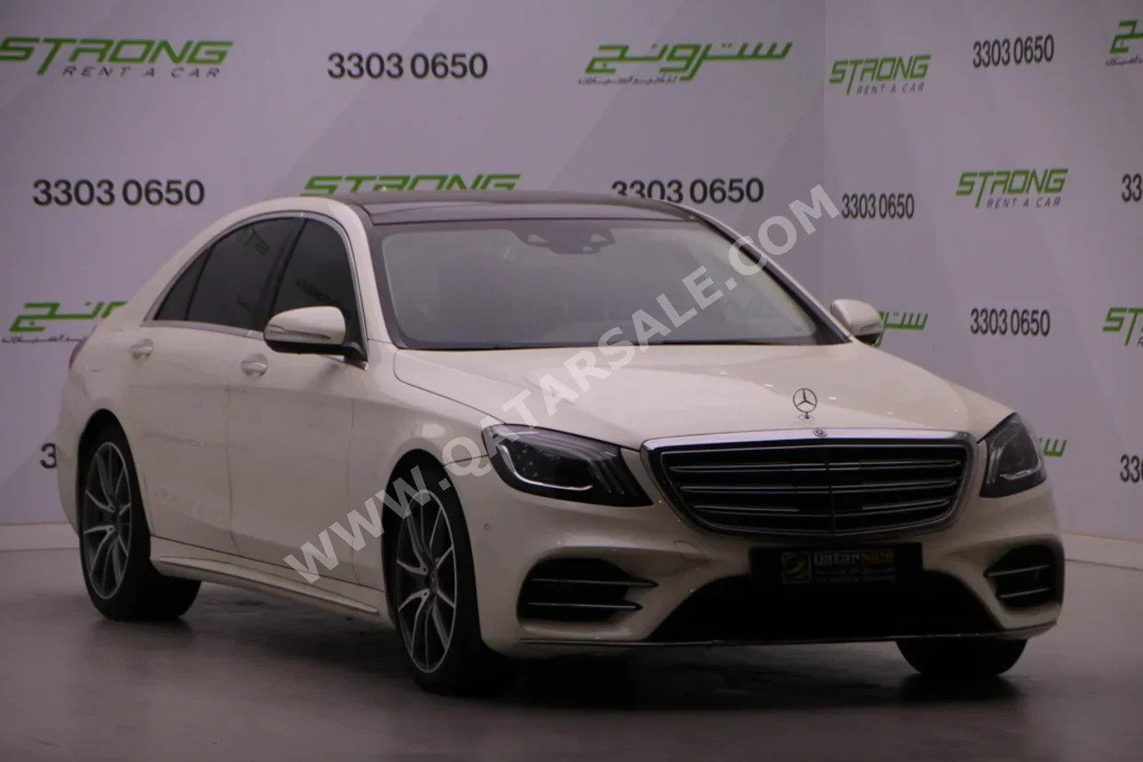 مرسيدس - بنز  اس - كلاس  450اي ام جي  2019  اوتوماتيك  69,000 كم  6 سلندر  دفع خلفي  سيدان  أبيض