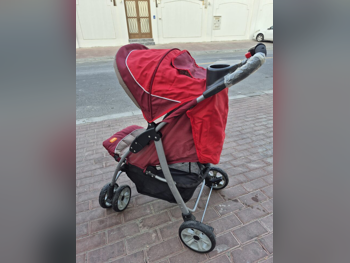 عربات الأطفال جونيرز  عربة فردية  أحمر  0-3 سنوات