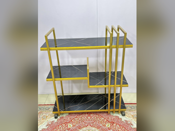 Tables & Sideboards Buffet Tables  - Marble  - Alabaster & Gold