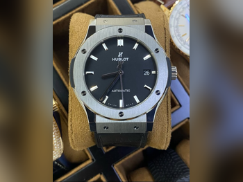 ساعات - هوبلو - ساعات ميكانيكية - أسود - ساعات رجالي