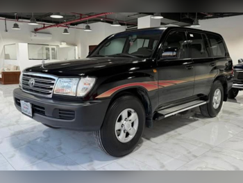 تويوتا  لاند كروزر  جي اكس  2004  عادي  140,000 كم  6 سلندر  دفع رباعي  اس يو في  أسود