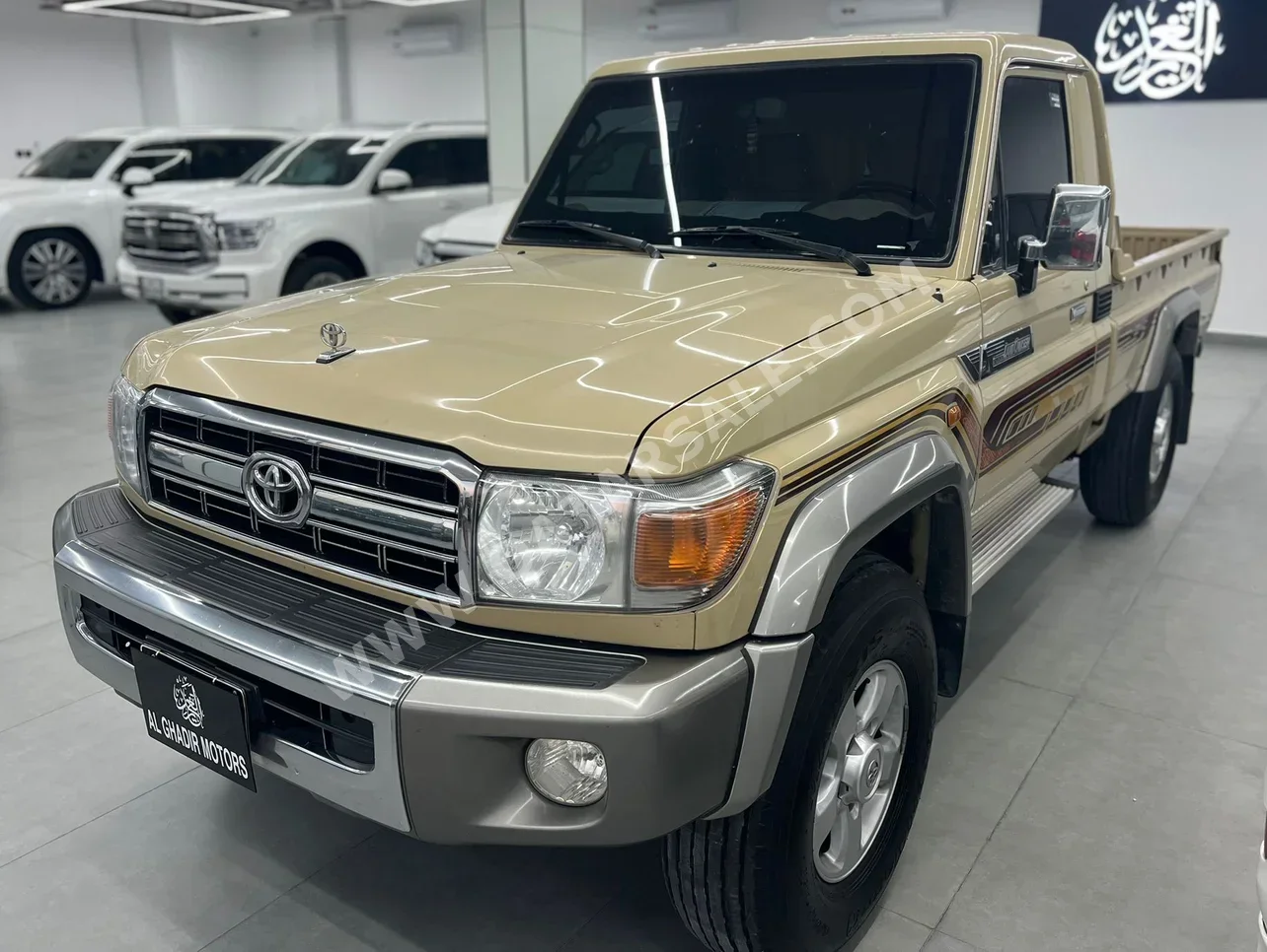 Toyota Land Cruiser LX 2021 Manual 122,000 Km 6 Cylinder Four Wheel Drive (4WD) Pick Up Beige