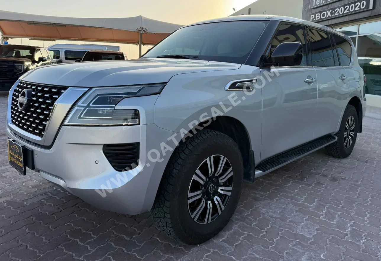 Nissan  Patrol  XE  2024  Automatic  32,000 Km  6 Cylinder  Four Wheel Drive (4WD)  SUV  Silver  With Warranty