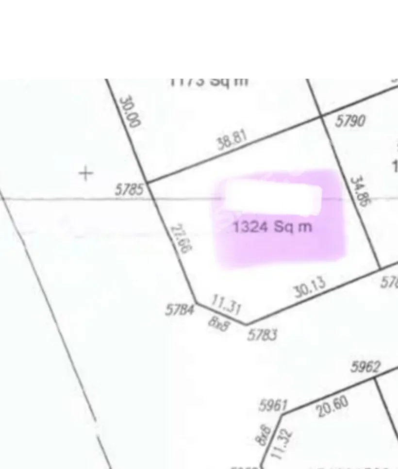 اراضي للبيع  في الريان  - ازغوى  -المساحة 1,320 متر مربع