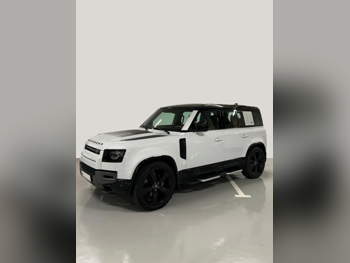 لاند روفر  ديفيندر  110 اكس  2023  اوتوماتيك  56,000 كم  8 سلندر  دفع رباعي  اس يو في  أبيض  تحت الضمان