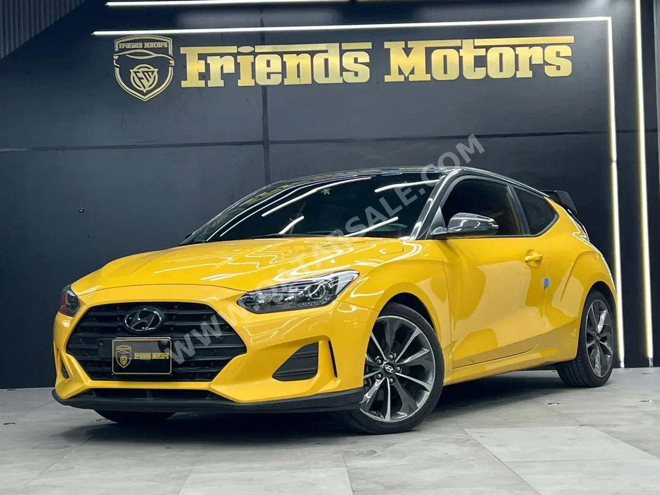 Hyundai  Veloster  Turbo  2019  Automatic  134,000 Km  4 Cylinder  Front Wheel Drive (FWD)  Hatchback  Yellow