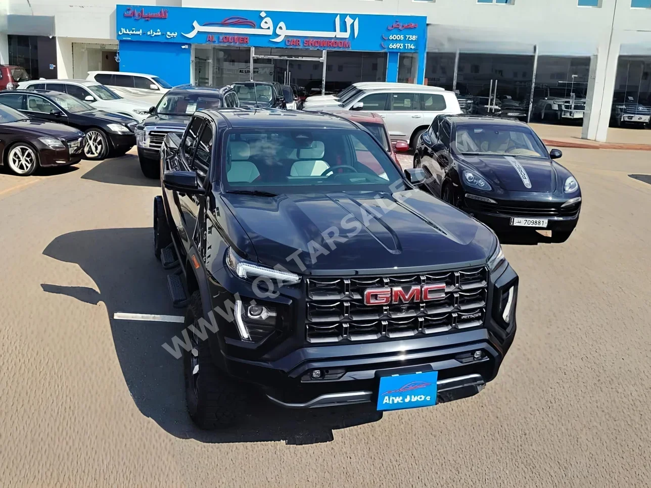 جي ام سي  كانيون  اي تي 4 اكس  2025  اوتوماتيك  10,000 كم  6 سلندر  دفع رباعي  بيكب  أسود  تحت الضمان