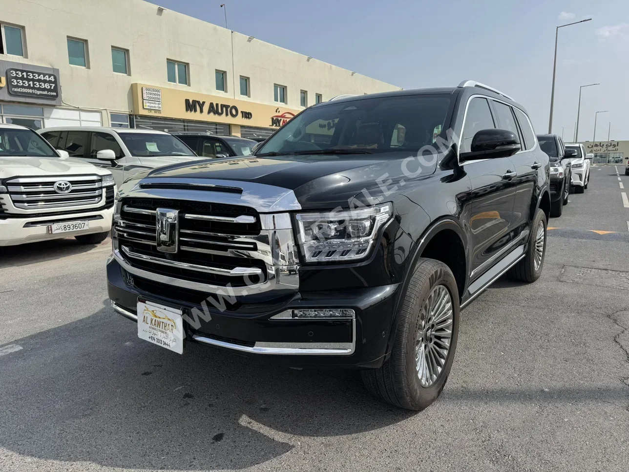 GWM  Tank  500  2026  Automatic  7,000 Km  6 Cylinder  Four Wheel Drive (4WD)  SUV  Black  With Warranty