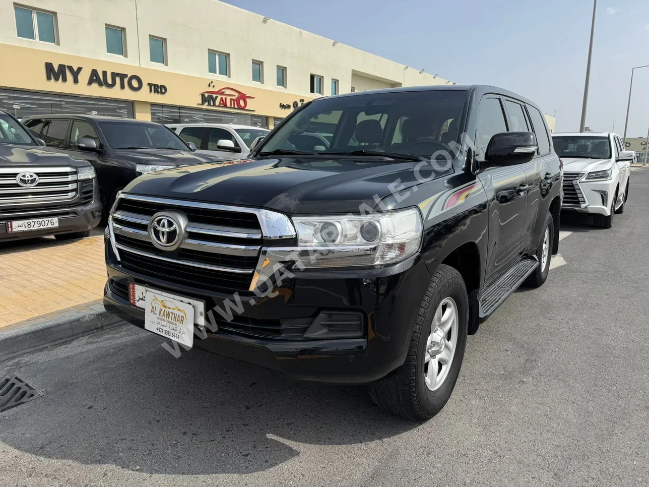 Toyota  Land Cruiser  GXR  2017  Automatic  214,000 Km  6 Cylinder  Four Wheel Drive (4WD)  SUV  Black