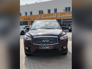 Infiniti  JX  35  2013  Automatic  237,000 Km  6 Cylinder  All Wheel Drive (AWD)  SUV  Maroon