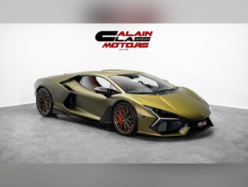 لمبرجيني  ريفويلتو  2025  اوتوماتيك  82 كم  12 سلندر  دفع كلي مستمر  كوبيه \ سبورت  أخضر مطفي