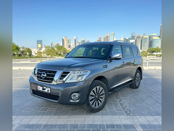 Nissan  Patrol  Platinum  2019  Automatic  220,000 Km  6 Cylinder  Four Wheel Drive (4WD)  SUV  Gray