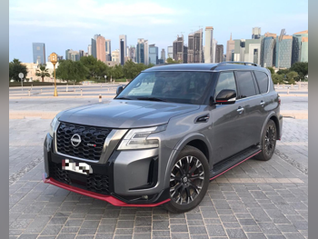 Nissan  Patrol  2018  Automatic  88,000 Km  8 Cylinder  Four Wheel Drive (4WD)  SUV  Gray
