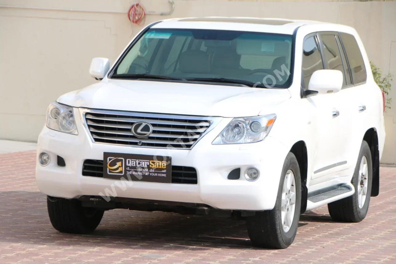 لكزس  ال اكس  570  2009  اوتوماتيك  288,000 كم  8 سلندر  دفع رباعي  اس يو في  أبيض