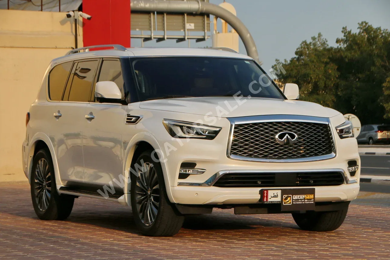 انفنيتي  كيو اكس  80  2020  اوتوماتيك  60,000 كم  8 سلندر  دفع رباعي  اس يو في  أبيض