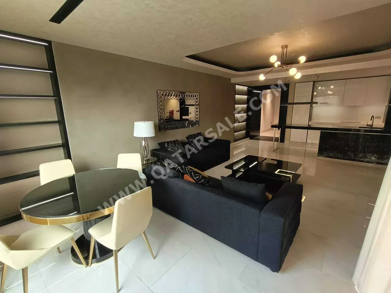 1 Bedrooms  Apartment  For Rent  in Doha -  The Pearl  Fully Furnished