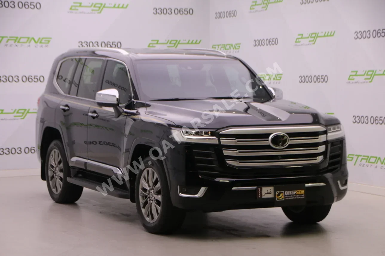 Toyota  Land Cruiser  VXR Twin Turbo  2023  Automatic  23,680 Km  6 Cylinder  Four Wheel Drive (4WD)  SUV  Black  With Warranty