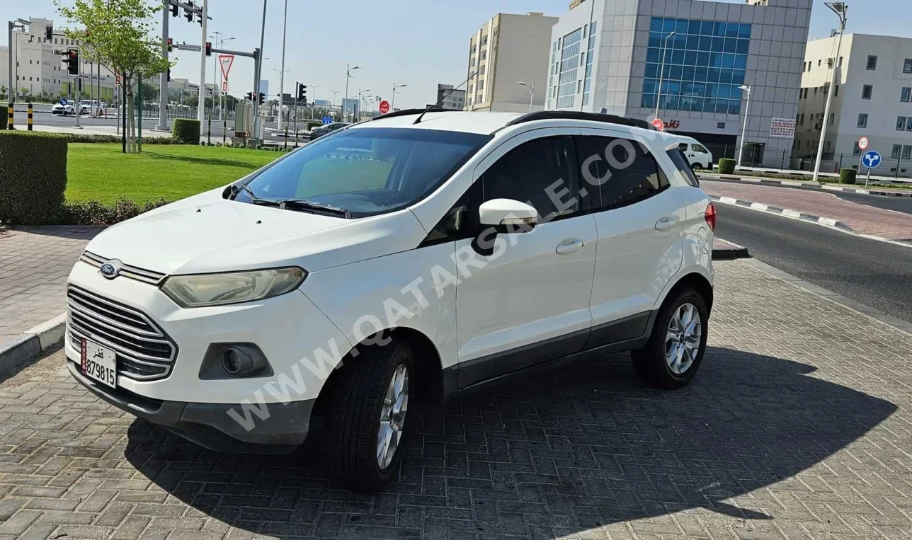 Ford Eco Sport 2016 Automatic 111,000 Km 4 Cylinder Front Wheel Drive (FWD) SUV White