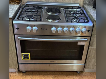 Ferre  Cooking Range  - Gas & Electric  - Silver