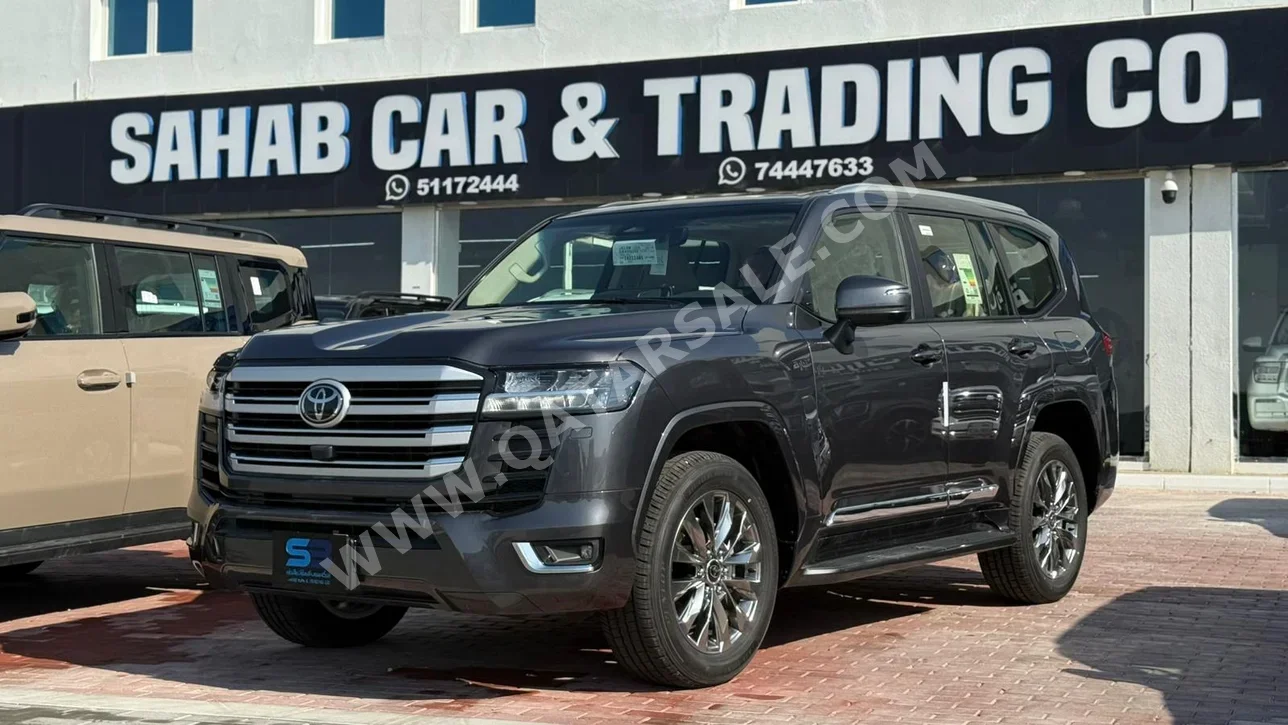 تويوتا لاند كروزر جي اكس ار توين توربو 2026 اوتوماتيك 0 كم 6 سلندر دفع رباعي اس يو في رمادي تحت الضمان