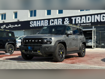 جيتور  تي 2  لكجري  2025  اوتوماتيك  0 كم  4 سلندر  دفع رباعي  اس يو في  رمادي  تحت الضمان