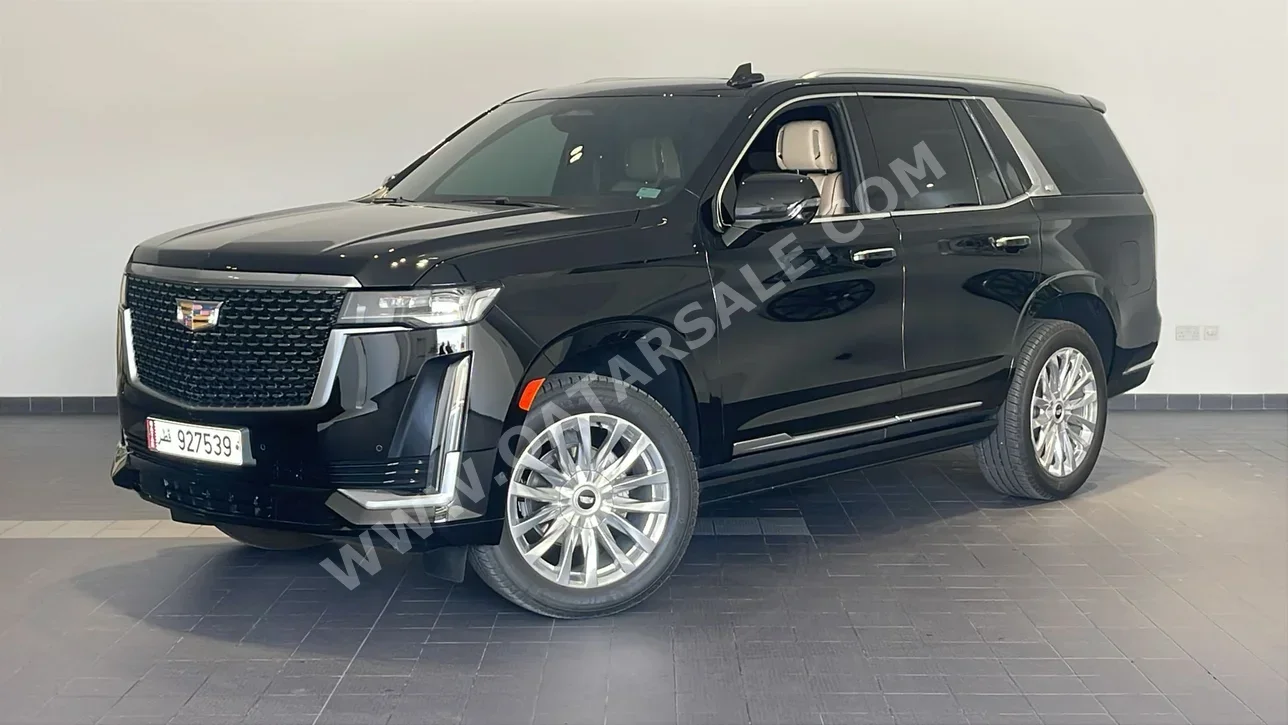 Cadillac Escalade Premium 2023 Automatic 12,800 Km 8 Cylinder Four Wheel Drive (4WD) SUV Black With Warranty